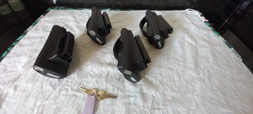 Thule Rapid System 775 Foot Pack - For Open Type Roof Rails. Used Good Condition - Picture 4 of 12