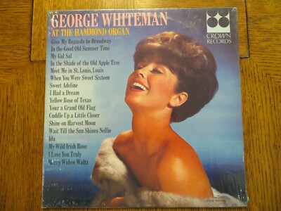 George Whiteman   At The Hammond Organ - Crown Records CLP 5438 Vinyl LP VG/EX!!