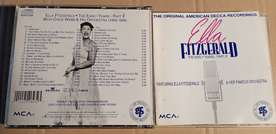 ELLA FITZGERALD - THE EARLY YEARS - PART:2   -  CD (JG205)