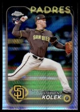 2024 Topps Chrome Update Prizm Stephen Kolek RC #USC66