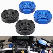 Front Fork Bolts Cap Shock Absorber Covers For YAMAHA YZF-R25 YZF-R3 MT-25 MT-03