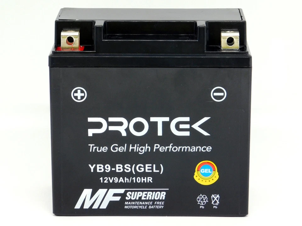 Batería de gel sellada YB9-B 12N9-4B-1 para Honda CB400 Hawk CJ360T CM250C VTR250 Foto 4 de 4