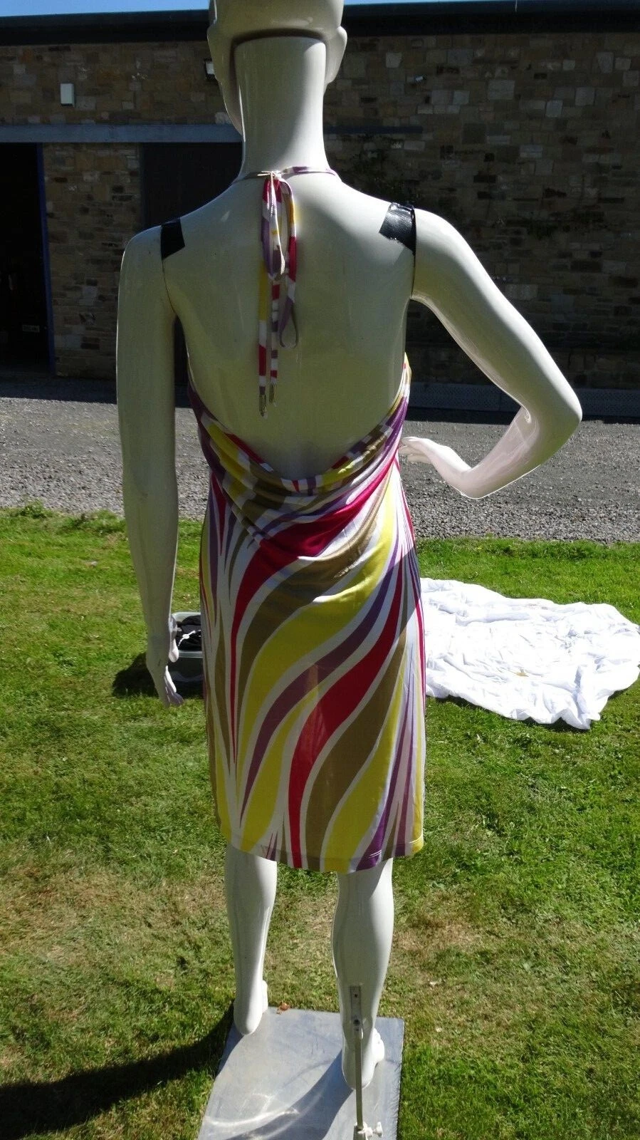Abito Versace multicolore da adattare taglia 10