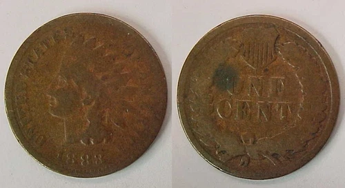 1883 Indian Cent Good G