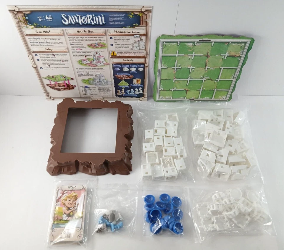 SANTORINI Greek God City-Building Board Game 100% COMPLETE Excellent Condition! - Image 3 of 4