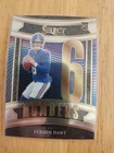 2025 Panini Select - Numbers - Jaxson Dart #16 (RC)