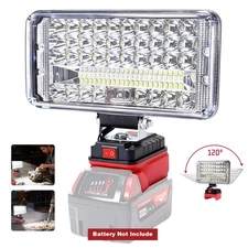Wireless LED Work Light for Milwaukee M18 18V Battery w/USB Cordless Outdoor