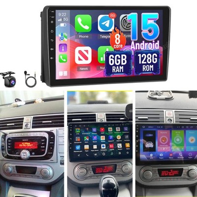 Für Ford Focus C-Max Kuga 6+128GB Android 15.0 Apple Carplay Autoradio WIFI KAM
