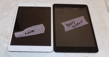Lot of 2 Apple iPad Mini A1432 First Gen A1489 Second Gen For Parts or Repair