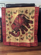 Indian Elephant Decorated Wall hanging