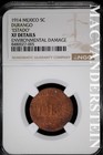 Mexico: 1914 Five Centavos- Durango- "Estado"- NGC XF Details #SLA1110 — photo 1