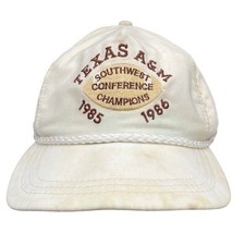 Vintage Texas A M 1985 1986 Champions Hat Pro Line College Football 80s Alumni
