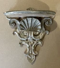 Small Vintage Wall Sconce Shelf Ornate