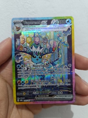 Vaporeon ex SV8a 205/187 SAR Terastal Festival Prismatic SIR