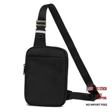 Sling Bag, RFID Anti-Theft Lightweight Small Black - Standard