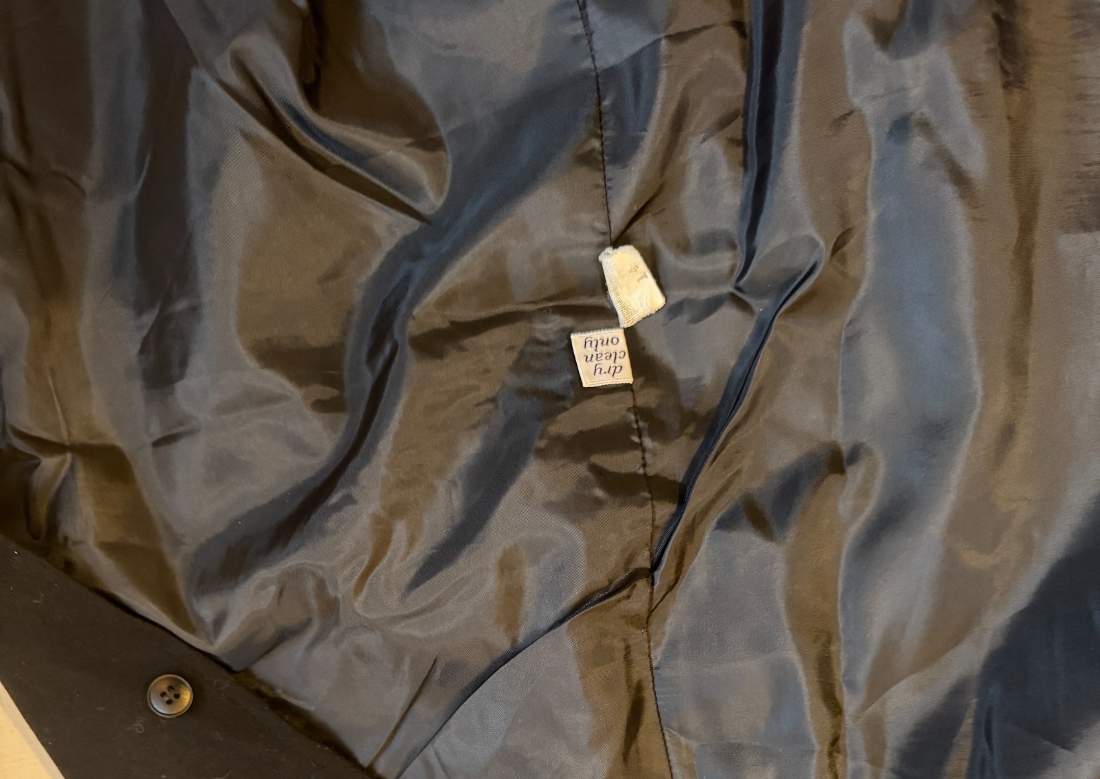 Pendleton woolen mills black button front dress s… - image 5