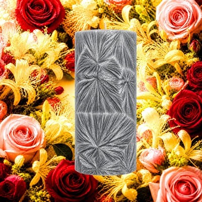 Honeysuckle Roses Pillar Candle - 4 Sizes - Choose Your Colour
