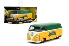 Jada Toys – Hollywood Rides TMNT 1961 VW Bus – Die-Cast Model Car – Opening...