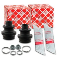 2X Febi Bilstein Faltenbalgsatz Achsmanschette MERCEDES-BENZ 124 S-KLASSE