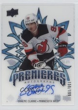 2024-25 Upper Deck Ice Ice Premieres Auto /199 Graeme Clarke #IPA-GC Auto 0yk4