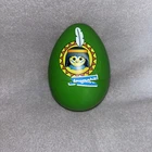Vintage Playmobil Indian Green Easter Egg Rare Chief W Weapons Buffalo Shield