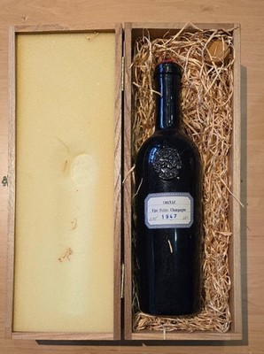 Lheraud Cognac Petite Champagne 1947 - 0,7l / 44% - mit Zertifikat & Holzbox