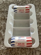 2 Uncirculated $1 Presidential Rolls of Coins. William Henry Harrison Both P & D