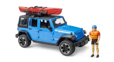 Bruder Jeep Wrangler Rubicon With Kayak