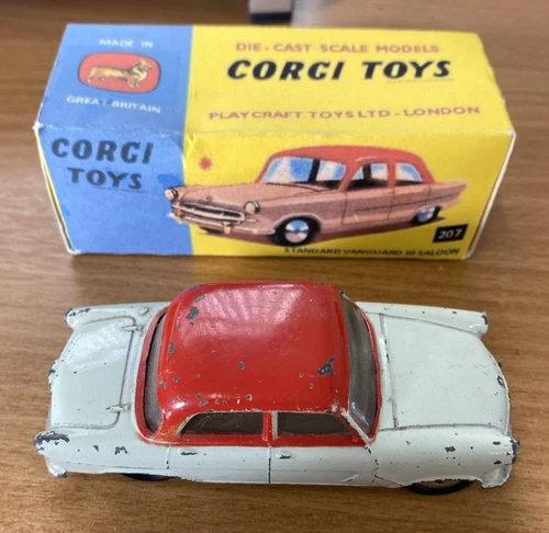 Corgi 207 Standard Vanguard III Saloon In Original Box