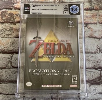 The Legend of Zelda - Collector's Edition (Nintendo GameCube, 2003) Graded 9.4