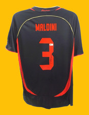 Maglia Maldini 2006 2007  Jersey  Maldini   Autografata Signed Jersey 06/07