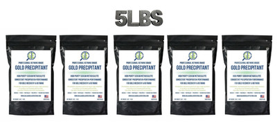 Gold Precipitation Kit 5lb Sodium Metabisulfite SMB Gold Refining Recovery