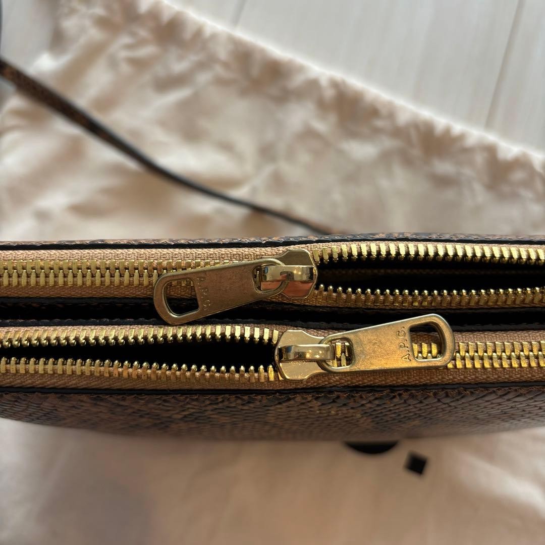 A.P.C. Python pattern shoulder bag - image 8