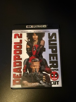 Deadpool 2 Super Duper Cut 4K Ultra HD Blu-ray 4 Disc Set