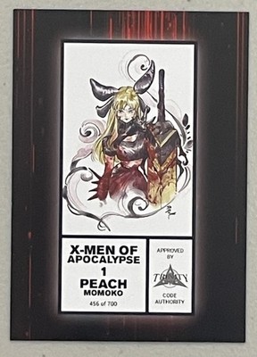 X-Men of Apocalypse #1 Peach Momoko Magik Virgin Trade Set C2E2