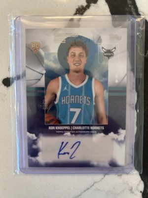 Topps 2025-26 Contemporary Marks Rookie Auto Kon Knueppel #CM-KK Hornets