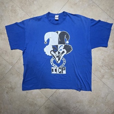 Insane Clown Posse ICP Carnival of Carnage T Shirt Mens 3XL Blue Juggalo