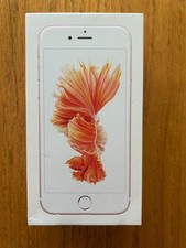 iPhone 6s Empty Box for Rose Gold 32GB with papers 2 Apple Stickers OEM