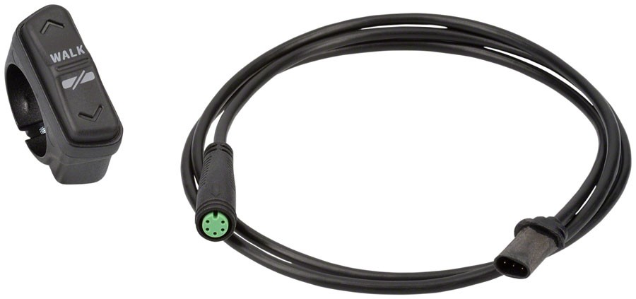 TQ Ebike HPR Remote V03 - HPR-SC-REM03, Зажим для дорожных брусьев диаметром 31,8 мм, Кабель