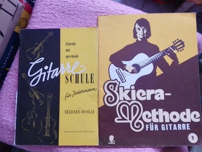 Gitarre-Schule für Jedermann (Nelissen) und Skiera Methode für Gitarre