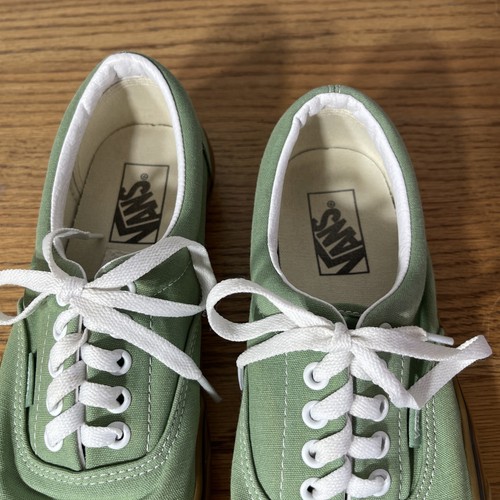 Vans Old Skool Gum Basil True White Green Size US 7.5 Men's Rare - Picture 4 of 8