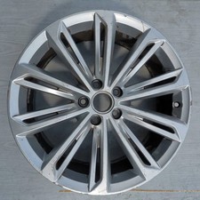 1x Alufelge 19 Zoll 8.0" 5x112 44ET Glanz Silber 3G0601025R VW Passat B8