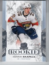 2017-18 The Cup #105 Henrik Haapala RC /249