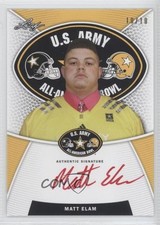 2014 Leaf US Army All-American Bowl Tour Red Ink 10/10 Matt Elam Auto 0c6