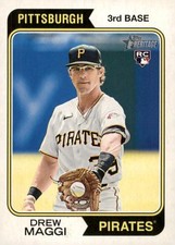 2023 Topps Heritage #601 Drew Maggi