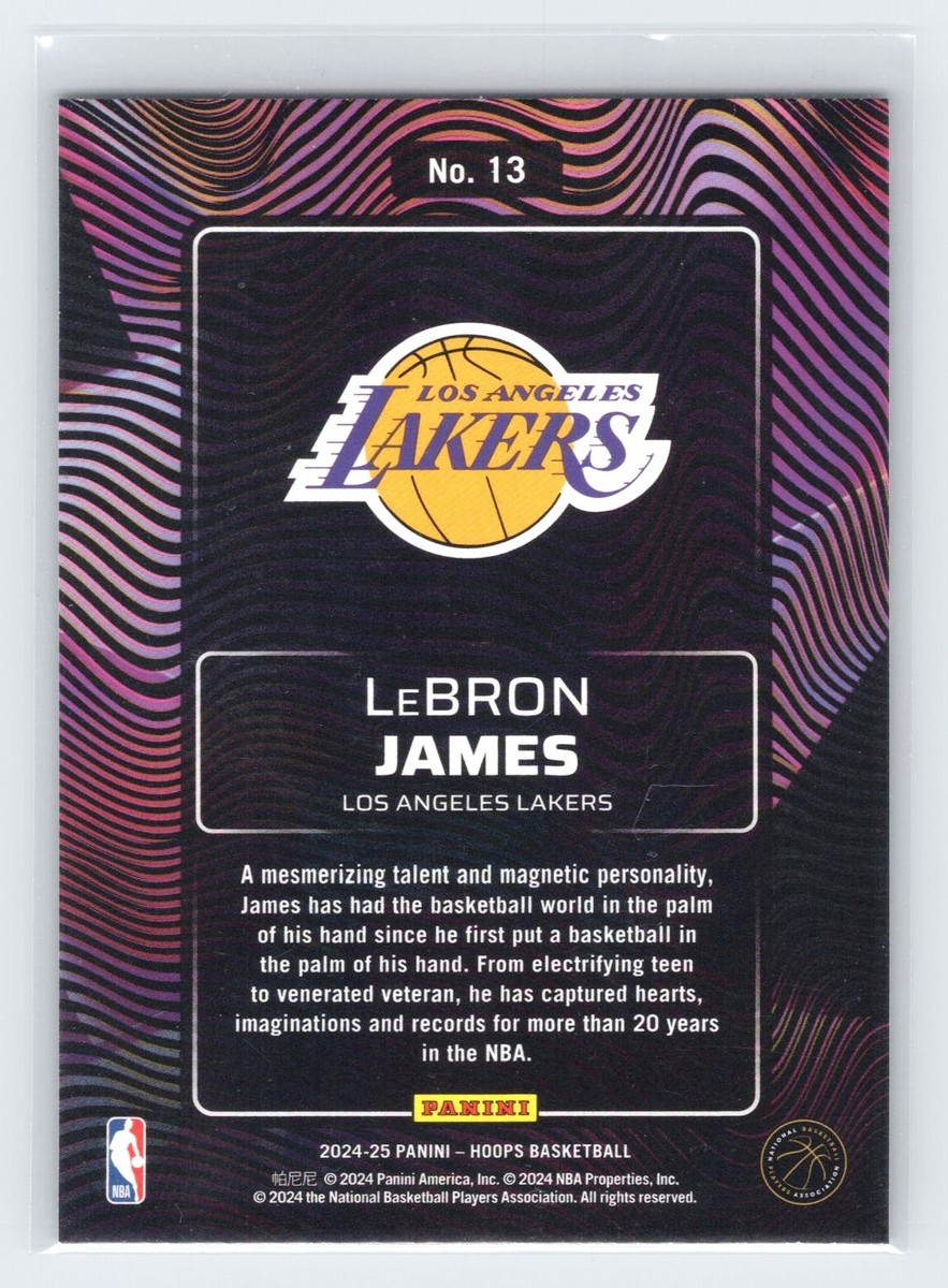 2024-25 Panini Hoops Hypnotized #22 LeBron James | eBay