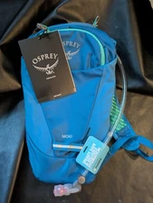 Osprey Moki 1.5 Kids Bike Hydration Backpack Bag Bladder Sparrow Blue NEW