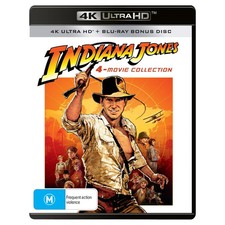 Indiana Jones 4-Movie Collection (4K UHD Blu-Ray) NEW