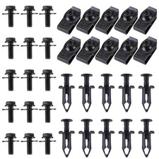 35pcs For Kia Engine Under Cover Splash Shield Guard M6 Bolts U-nut Clips 35pcs For Kia Engine Under Cover Splash Shield Guard M6 Bolts U-nut Clips