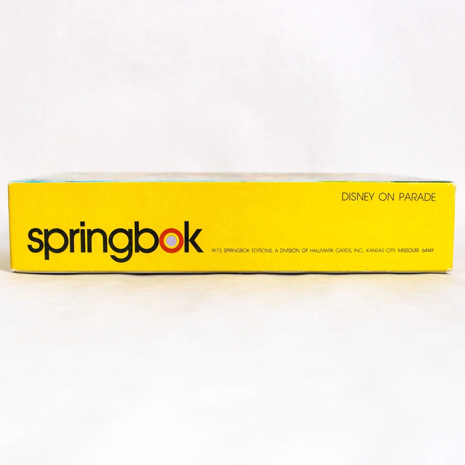 Vintage Disney on Parade Springbok 48 Piece Puzzle 1973 Hallmark - Image 3 of 4